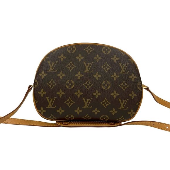 LOUIS VUITTON Vintage Brown Monogram Leather Pochette Shoulder Bag - Picture 3 of 10